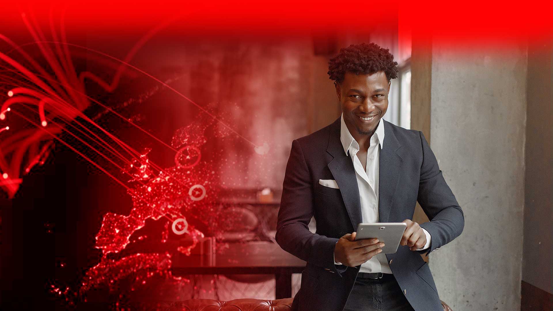 Image d'un bureau créatif avec des graphiques